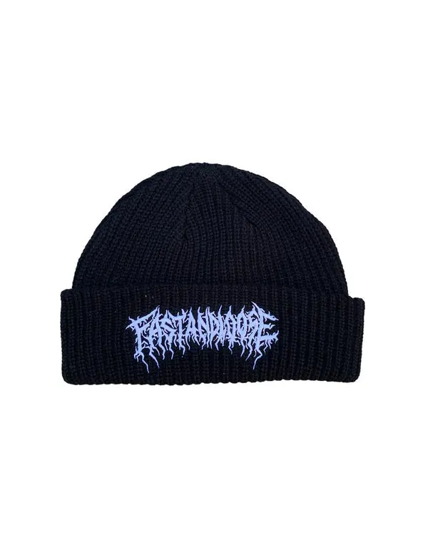 Fast And Loose Metallic Finish Beanie 1