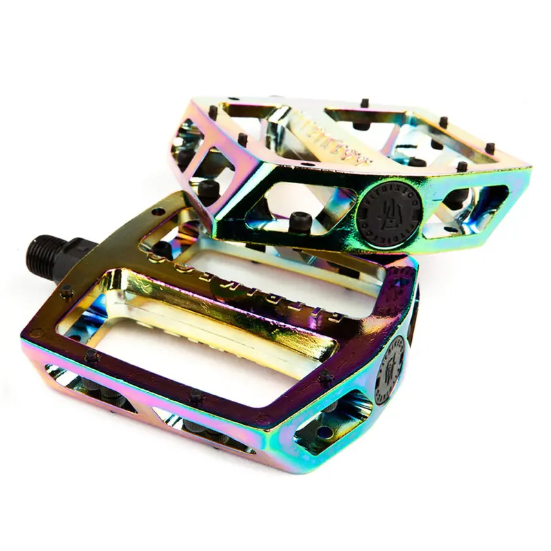 Fit Alloy Oil Slick Bmx Pedals 1