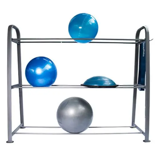 Fitness & Athletics Modular Gym Rack With Multi-Tier Storage Shelves 1