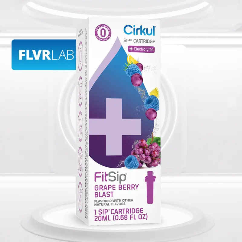 Fitsip Grape Berry Blast Flavor Cartridge 1