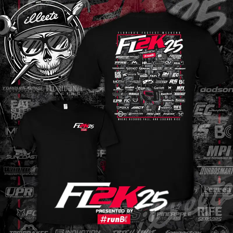 Fl2K 2025 Official Sponsor Crew T-Shirt 1