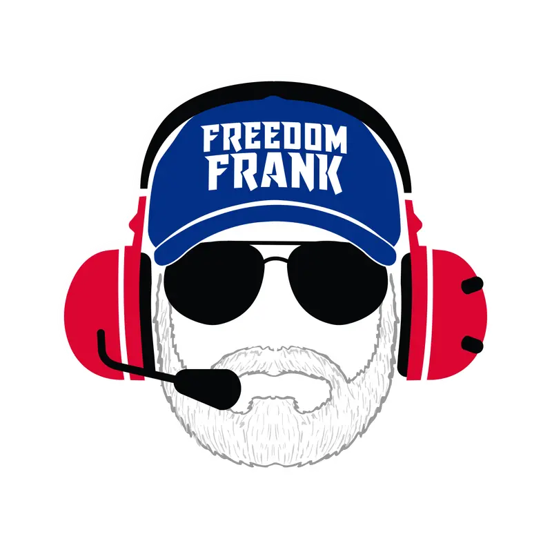 Freedom Frank Retro-Inspired Vinyl Sticker 1