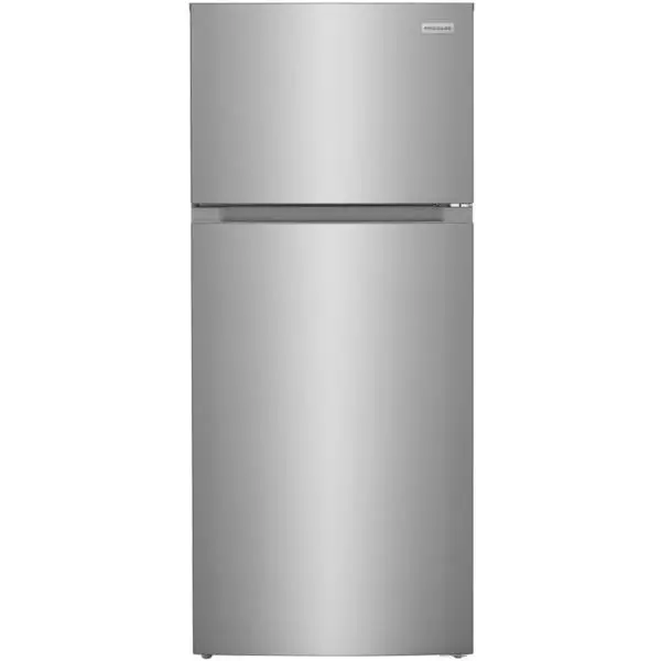 Frigidaire 27.6-Inch Top-Freezer Refrigerator In Stainless Steel – 16 Cu. Ft. (Frte1622As) 1