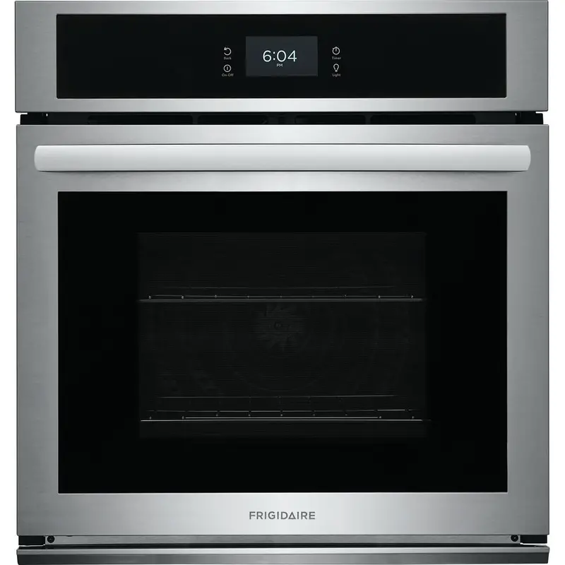 Frigidaire 27-Inch 3.8 Cu. Ft. Built-In Single Convection Wall Oven (Fcws2727As) 1