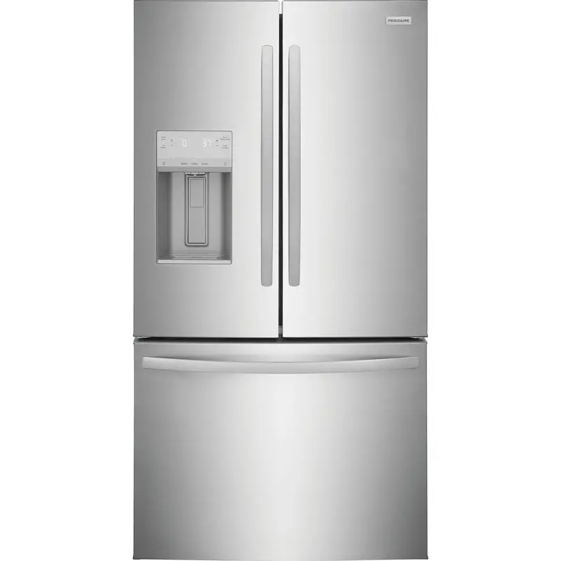 Frigidaire 36-Inch 27.8 Cu. Ft. French-Door 3-Drawer Refrigerator With Ice & Water Dispenser (Frfs2823As) 1