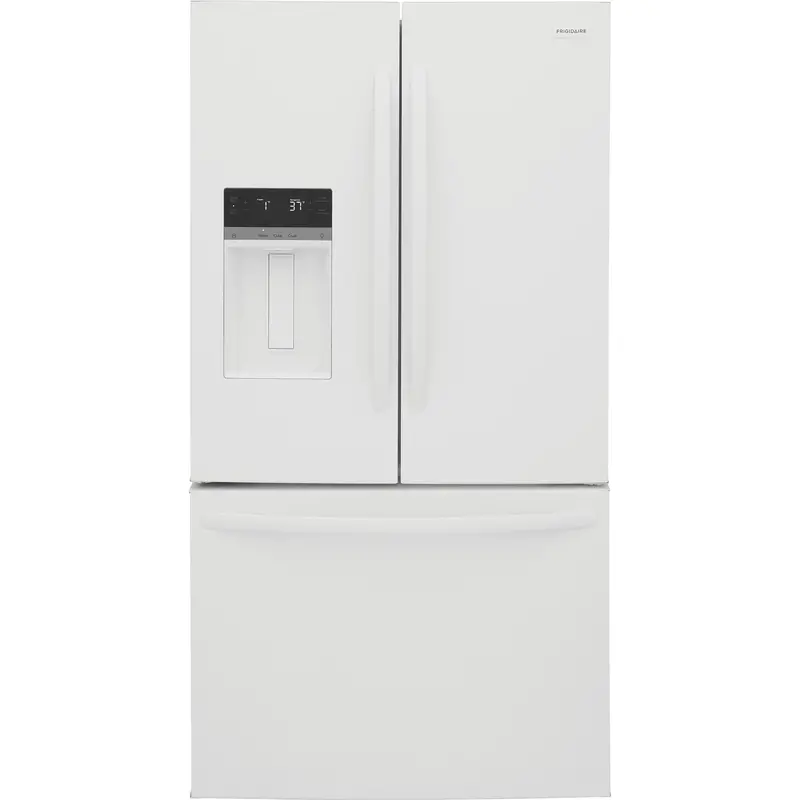 Frigidaire 36-Inch 27.8 Cu. Ft. French-Door 3-Drawer Refrigerator With Ice & Water Dispenser (Frfs2823Aw) 1