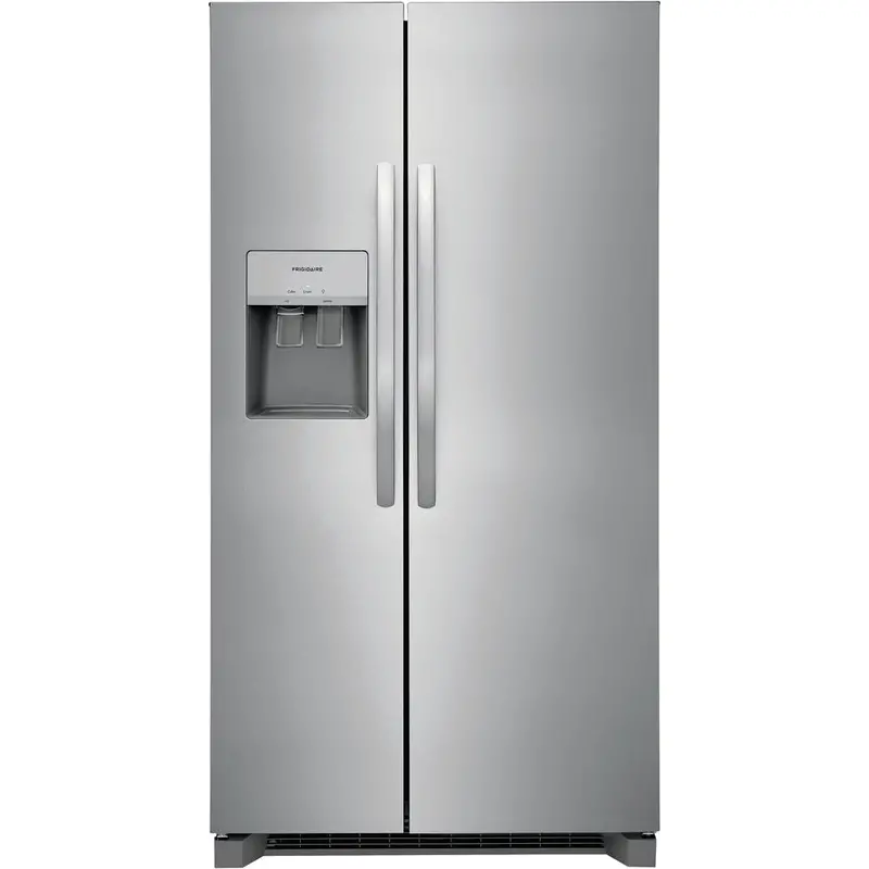 Frigidaire 36-Inch Side-By-Side Refrigerator – 25.6 Cu. Ft., Ice & Water Dispenser, Model Frss2623As 1