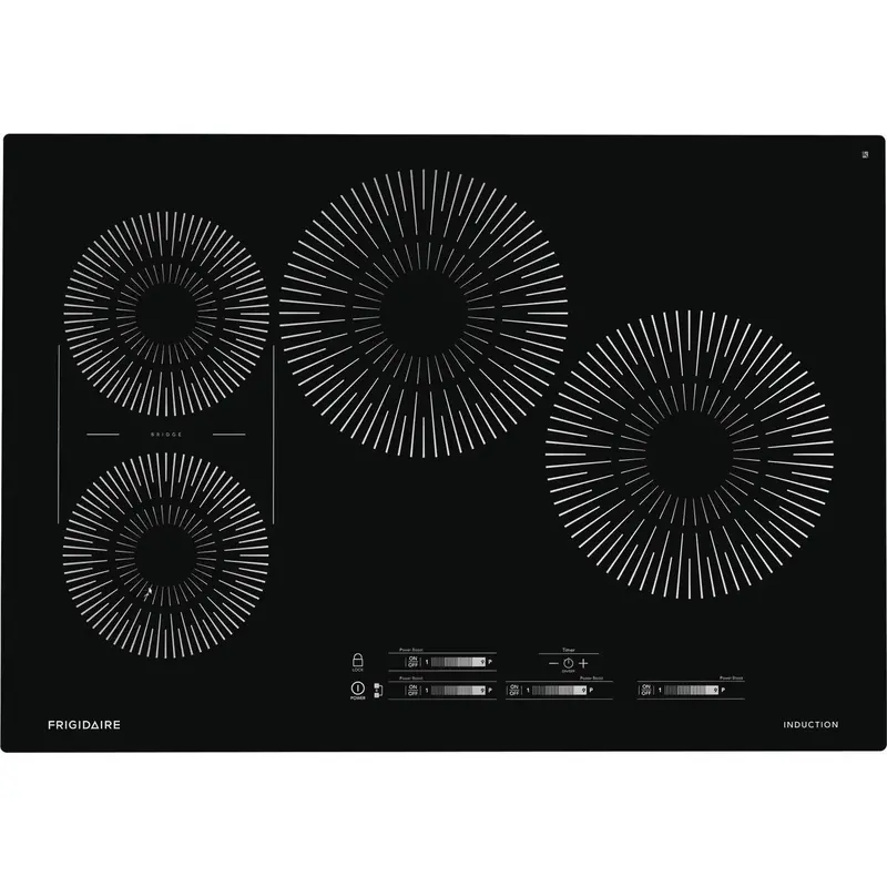 Frigidaire Fcci3027Ab 30-Inch Built-In Induction Cooktop With Dual Zone Heating 1