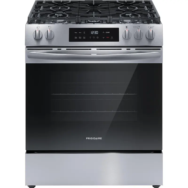 Frigidaire Fcfg3082Bs 30-Inch Gas Range With Air Fry Function 1