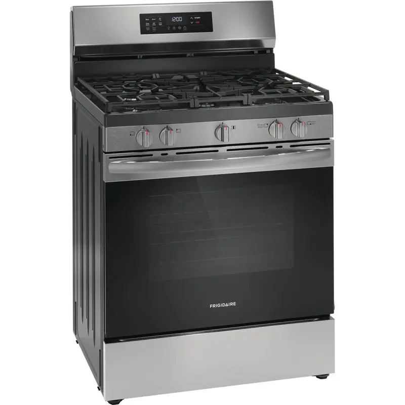 Frigidaire Fcrg3083As 30-Inch Gas Range Featuring Air Fry Technology 1