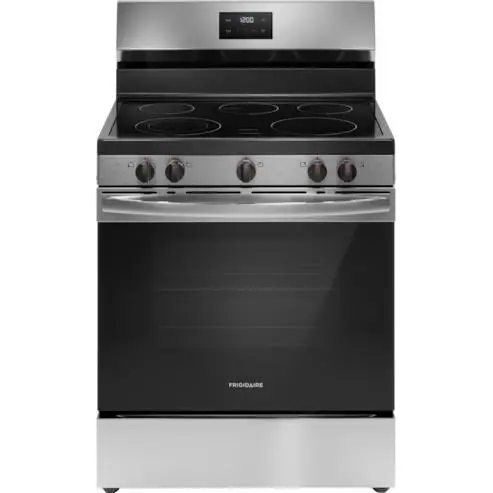 Frigidaire Freestanding Electric Range – 30", Even Baking Tech (Fcre305Cbs) 1