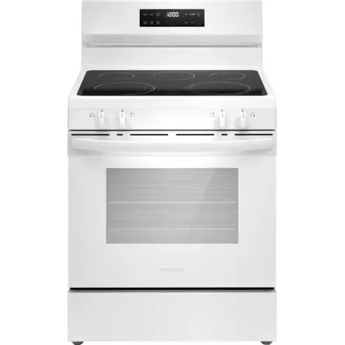 Frigidaire Freestanding Electric Range – 30", Even Baking Tech (Fcre306Caw) 1