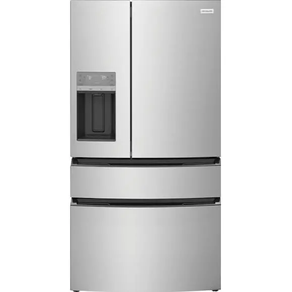 Frigidaire French-Door Refrigerator – 36-Inch, 26.3 Cu. Ft. With External Ice & Water Frms2733Av 1