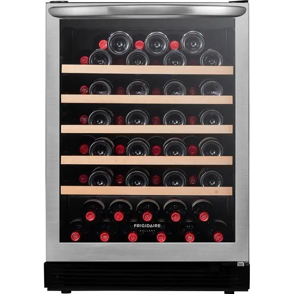 Frigidaire Gallery Wine Cooler – 52-Bottle Capacity, Stainless Steel (Grwe5726As) 1