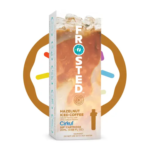 Frosted Hazelnut Iced Coffee – Rewards Program Option 1