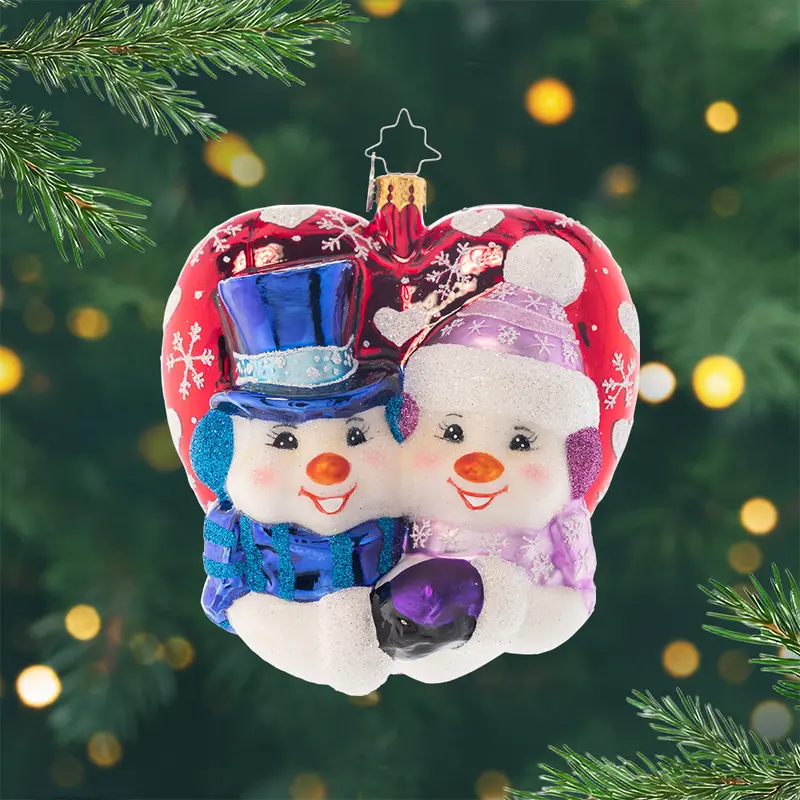 Frosty First Christmas Keepsake – Personalized Ornament 1