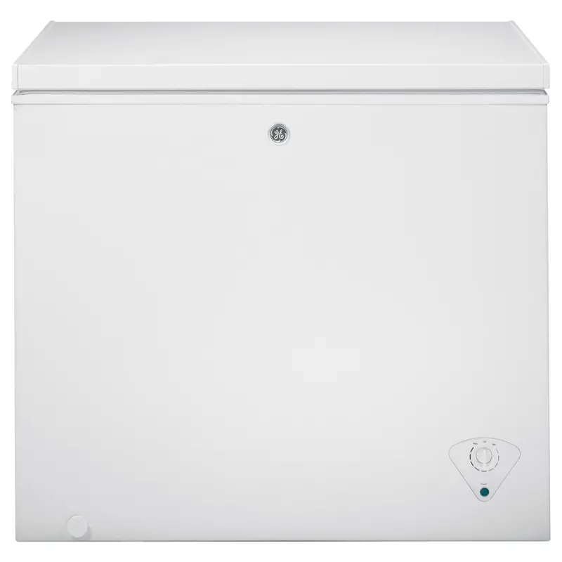 Ge 7 Cu. Ft. Chest Freezer With Adjustable Thermostat & Manual Defrost – Fcm7Stww 1