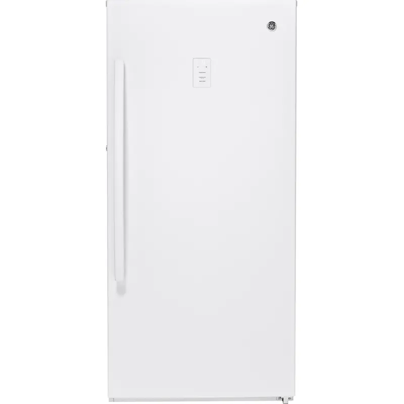 Ge Fuf14Smrww 14.1 Cu. Ft. Upright Freezer With Turbo Freeze 1