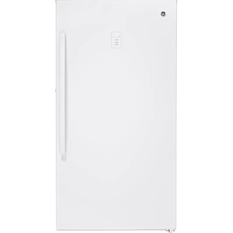 Ge Fuf21Smrww 21.3 Cu. Ft. Upright Freezer With Turbo Freeze 1