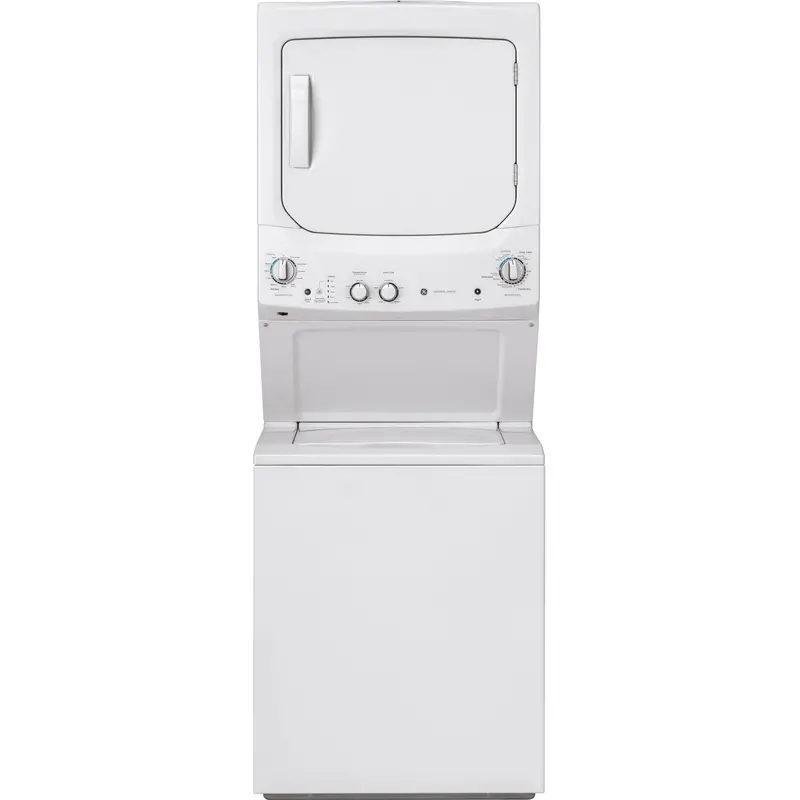 Ge Gas Stacked Washer And Dryer Laundry Center – 27" Model Gud27Gssmww 1
