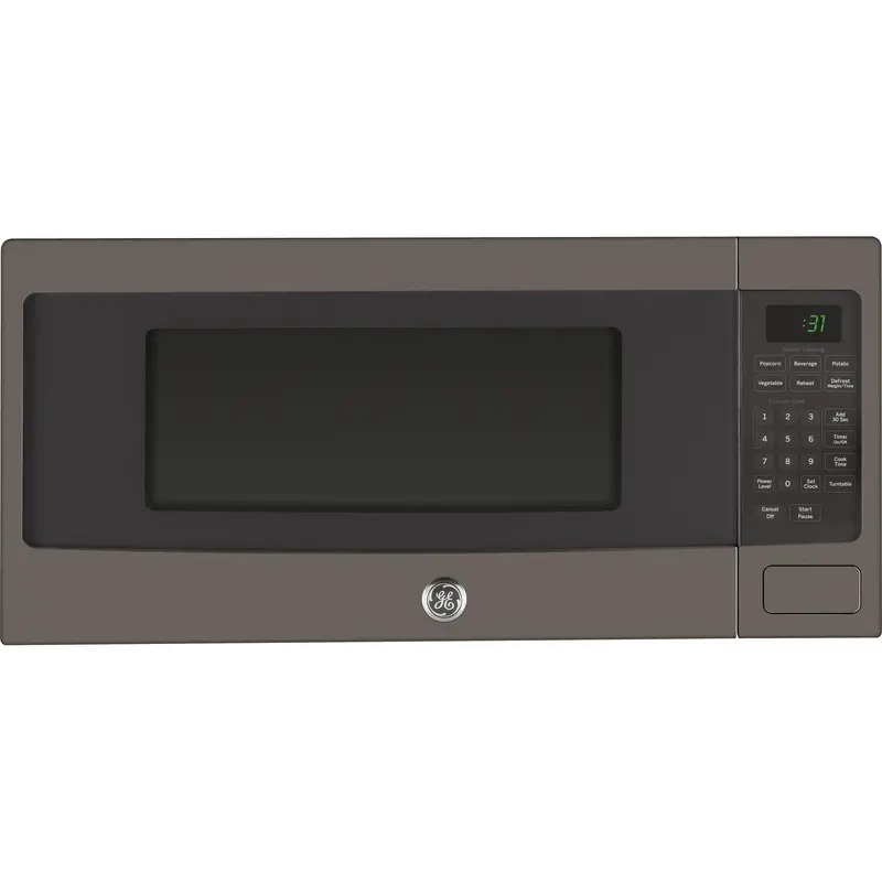 Ge Profile 24" Countertop Microwave – 1.1 Cu. Ft., 10 Power Levels, Compact Design (Pem10Slfc) 1