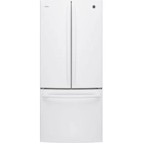 Ge Profile 30" French-Door Refrigerator – 20.8 Cu. Ft., 3-Door Design With Apf Technology (Pne21Nglkww) 1