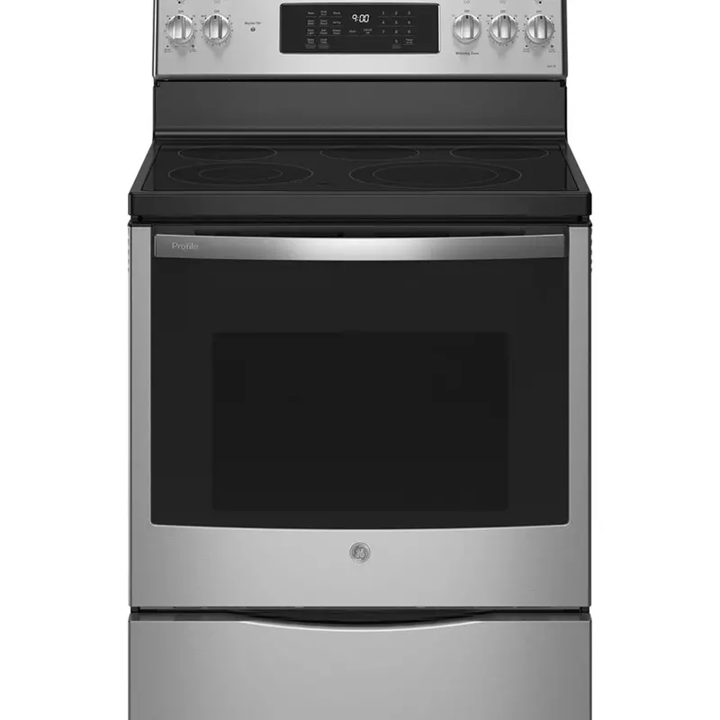 Ge Profile Pcb900Yvfs 30-Inch Freestanding Electric Range With True Convection 1