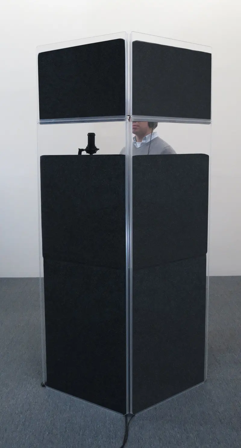 Gobopac Gp70 – 4' Wide × 7' High Portable Vocal Isolation Gobo 1