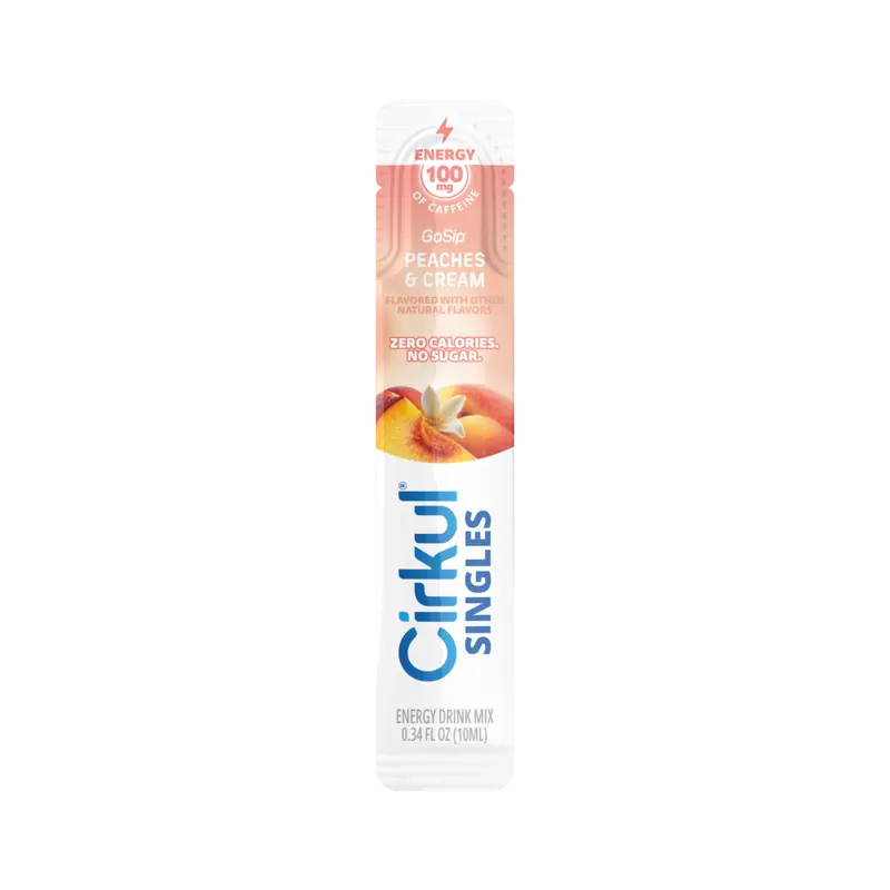 Gosip Peaches & Cream Single Sip Cartridge 1
