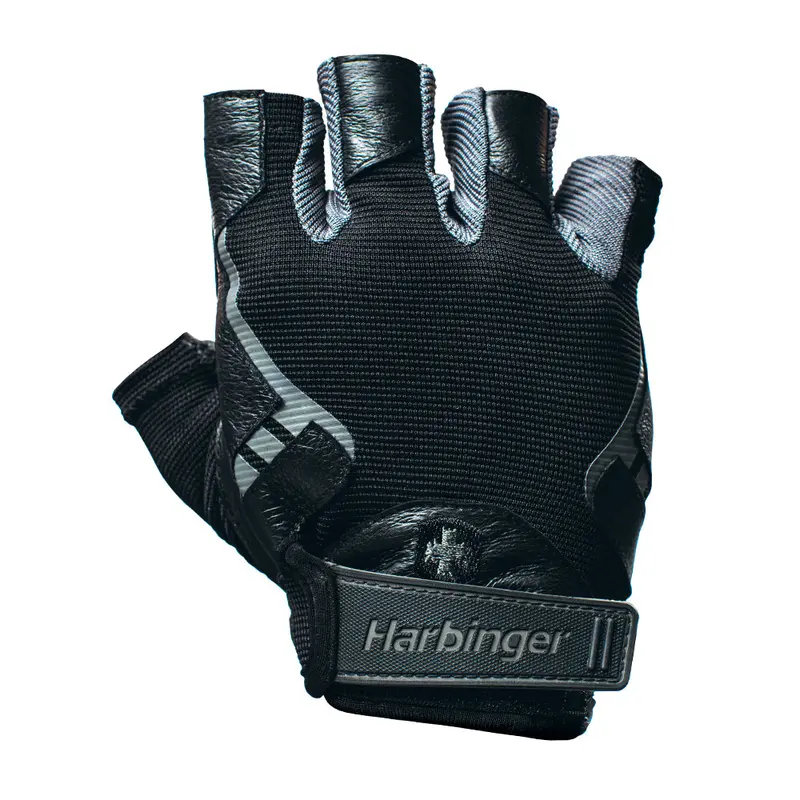 Harbinger Pro Gym Gloves For Men – Durable Palm Padding & Wrist Support 1