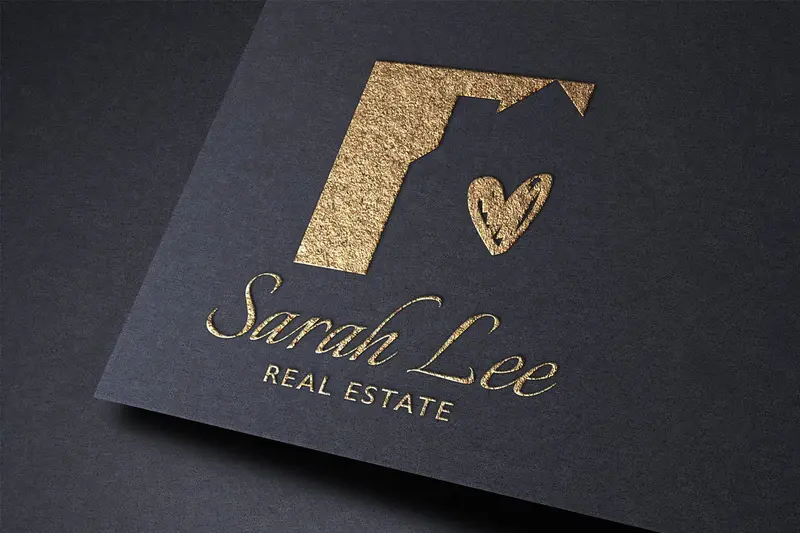 Heart-Themed Real Estate Logo Design For Compassionate Realty Brands 1