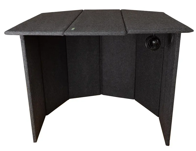 Homepac D Medium-Sized Drum Practice Booth – Open-Back 1