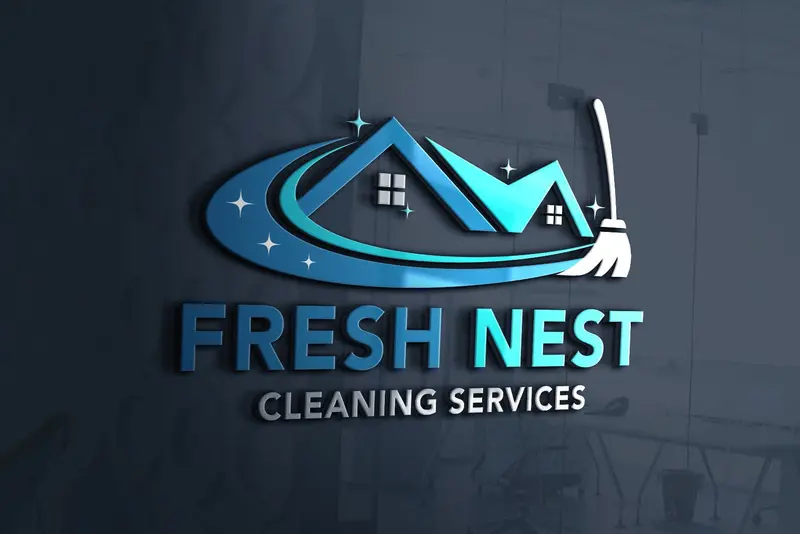 House Cleaning Business Logo | Residential & Commercial Cleaning Brand Design 1