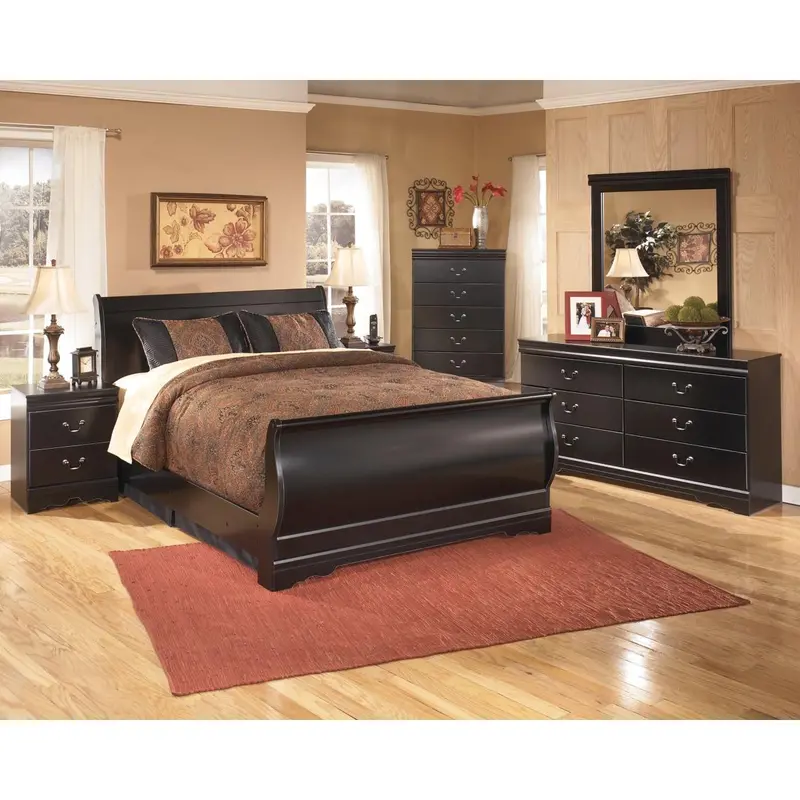 Huey Vineyard Full Sleigh Bedroom Suite – 7-Piece Ashley Signature Design 1