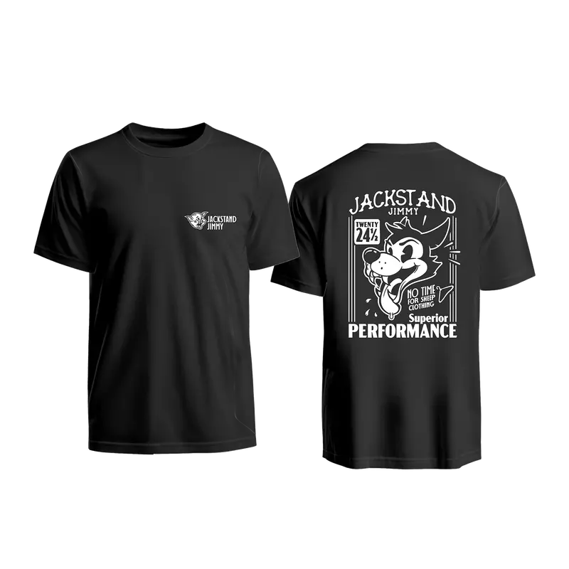 Jackstand Jimmy Sheep-Themed Racing Apparel 1