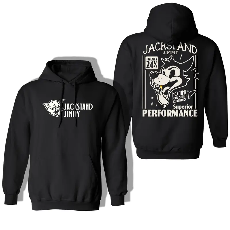 Jackstand Jimmy Sheep’S Clothing Oversized Hoodie 1
