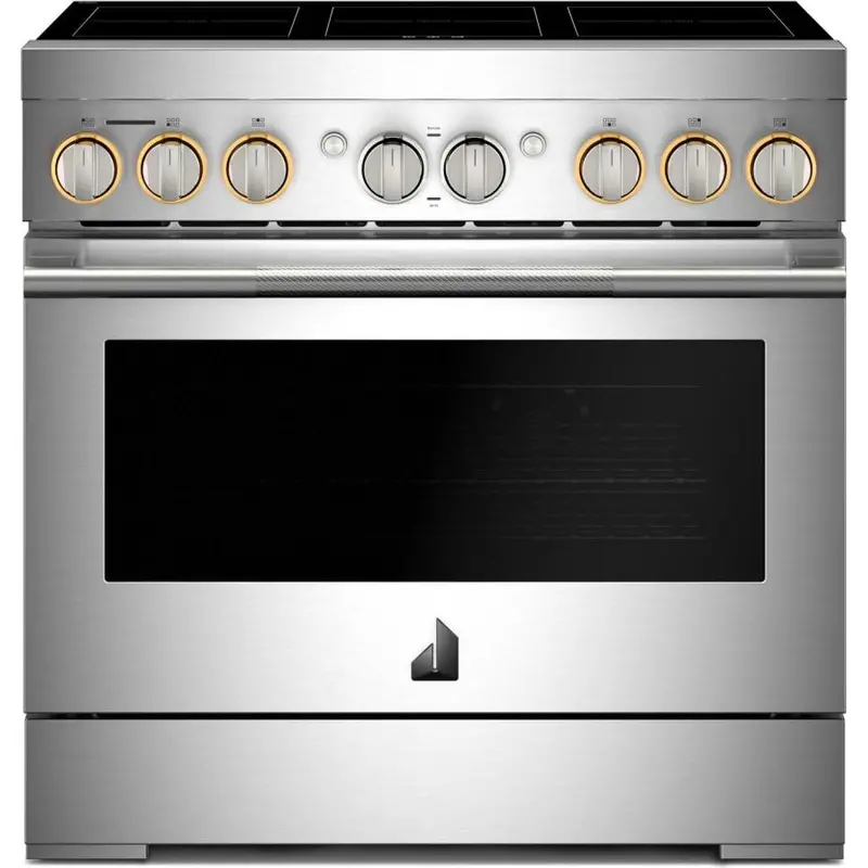 Jennair Jpifc736Rl 36-Inch Smart Freestanding Induction Range With Wi-Fi Connectivity And Large-Capacity Oven 1