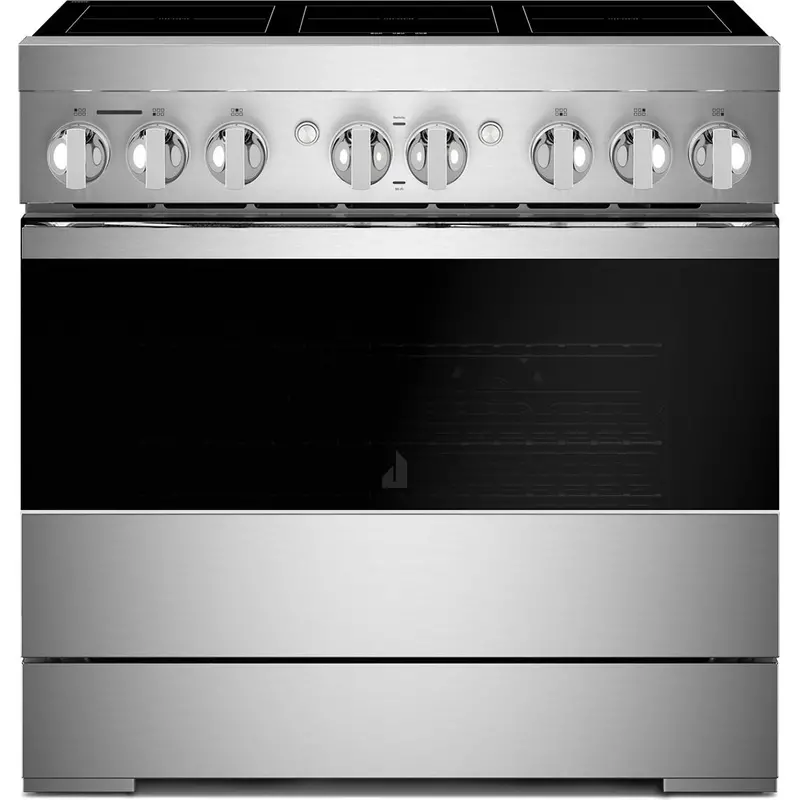 Jennair Jpifc736Rm 36-Inch Wi-Fi-Enabled Freestanding Induction Range With 5.1 Cu. Ft. Oven 1