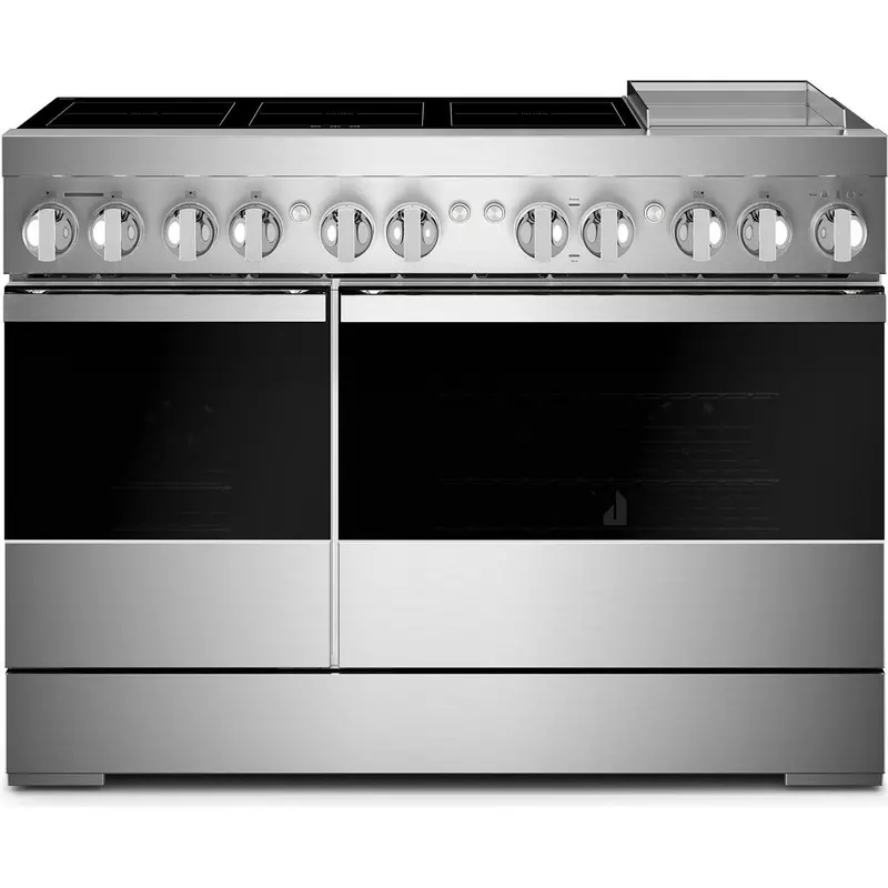 Jennair Jpigc748Rm 48-Inch Freestanding Induction Range With Griddle And 6.3 Cu. Ft. Capacity 1
