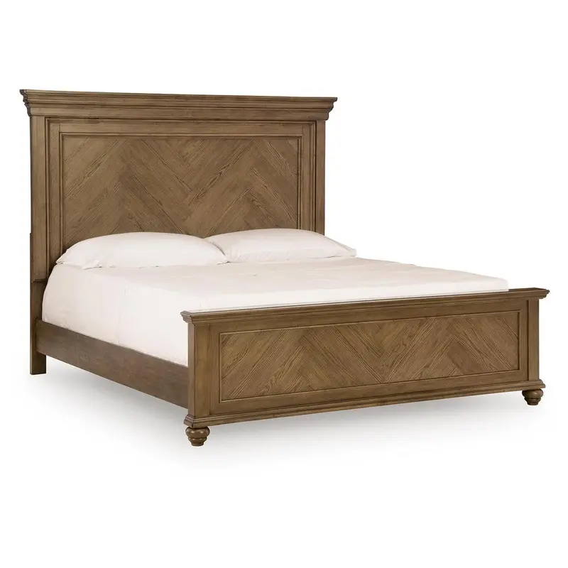 Karallin California King Panel Bed – No-Storage Option By Ashley Signature Design 1