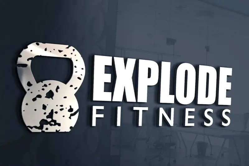 Kettlebell-Inspired Fitness Logo For Strength Training Professionals 1