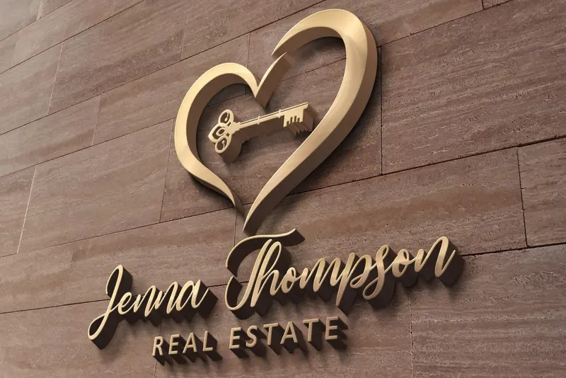 Key-Inspired Realtor Logo Symbolizing Trust & Property Access 1