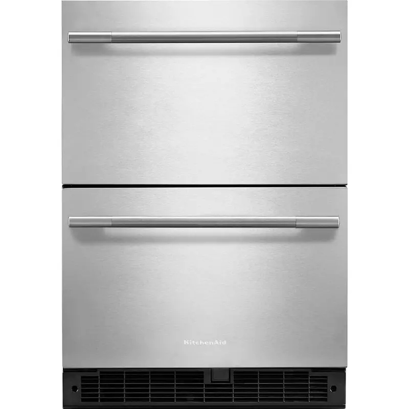 Kitchenaid 24-Inch Integrated Double-Drawer Fridge – Kurt524Ssb 1
