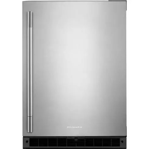 Kitchenaid 24-Inch Undercounter Refrigerator – 5.0 Cu. Ft. With Premium Led Illumination (Kurr124Ssb) 1