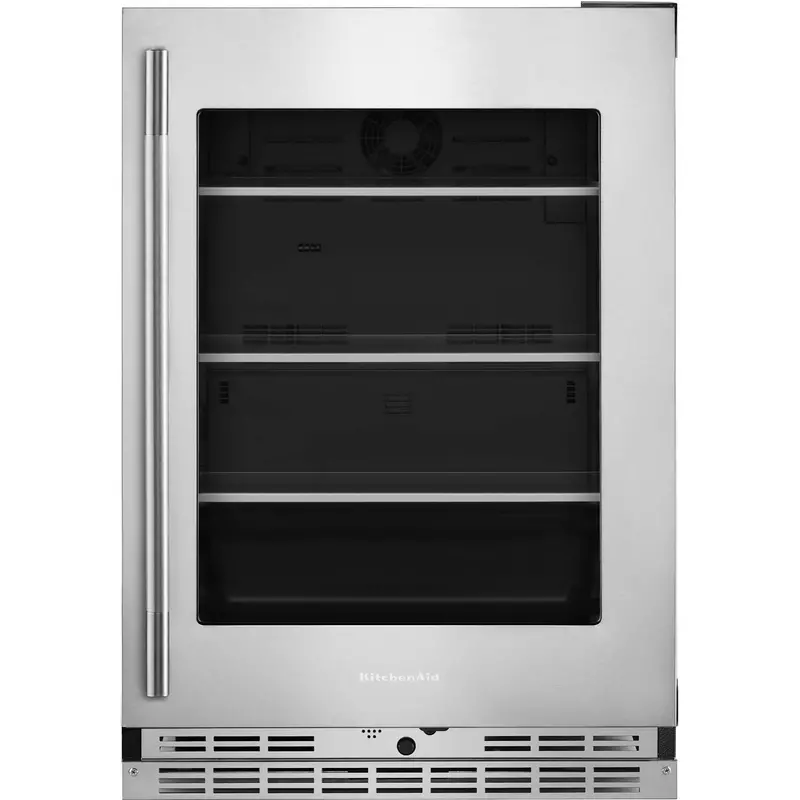 Kitchenaid 24-Inch Undercounter Refrigerator – 5.2 Cu. Ft., Professional Stainless Steel (Kurr524Sps) 1