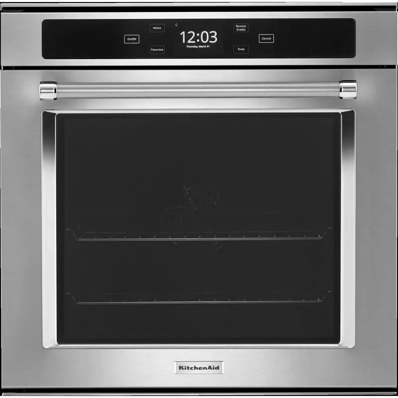 Kitchenaid 24" Wi-Fi-Enabled Single Wall Oven – 2.9 Cu. Ft. (Ykosc504Pps) 1