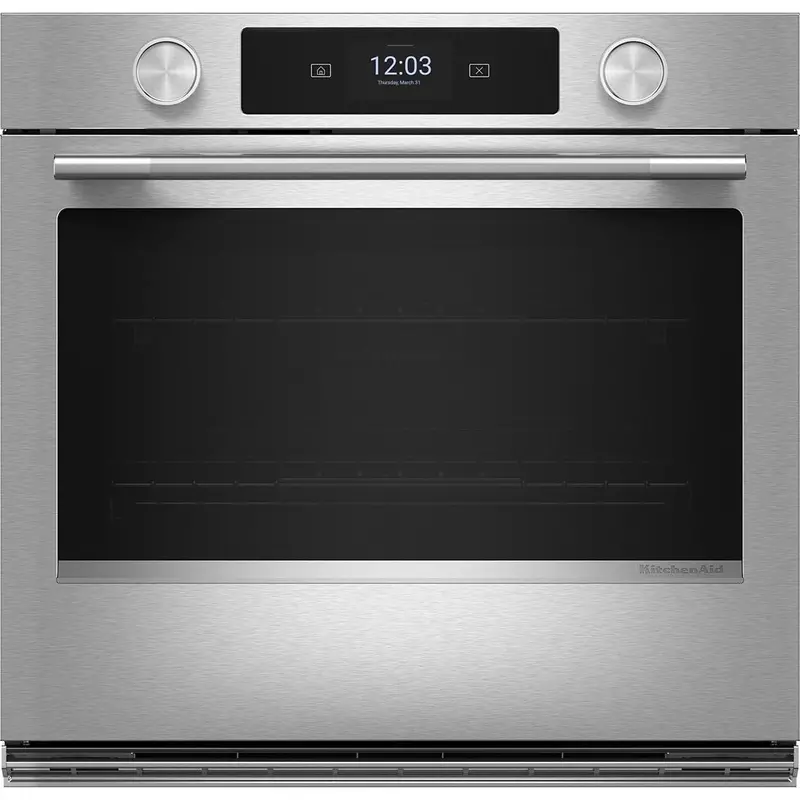 Kitchenaid 27" Built-In Single Convection Wall Oven – Koes727Sps 1