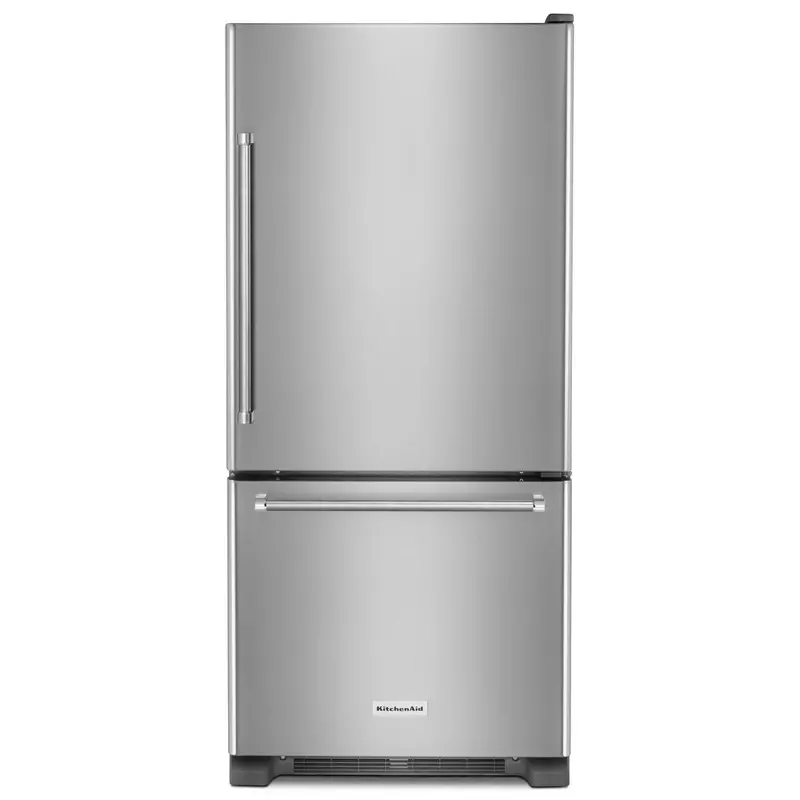 Kitchenaid 30" Bottom-Freezer Refrigerator With High-Capacity Storage – Krbr109Ess 1