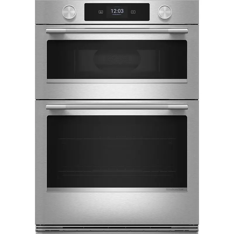 Kitchenaid 30" Built-In Convection Wall Oven With Microwave Combo – Koec730Sps 1