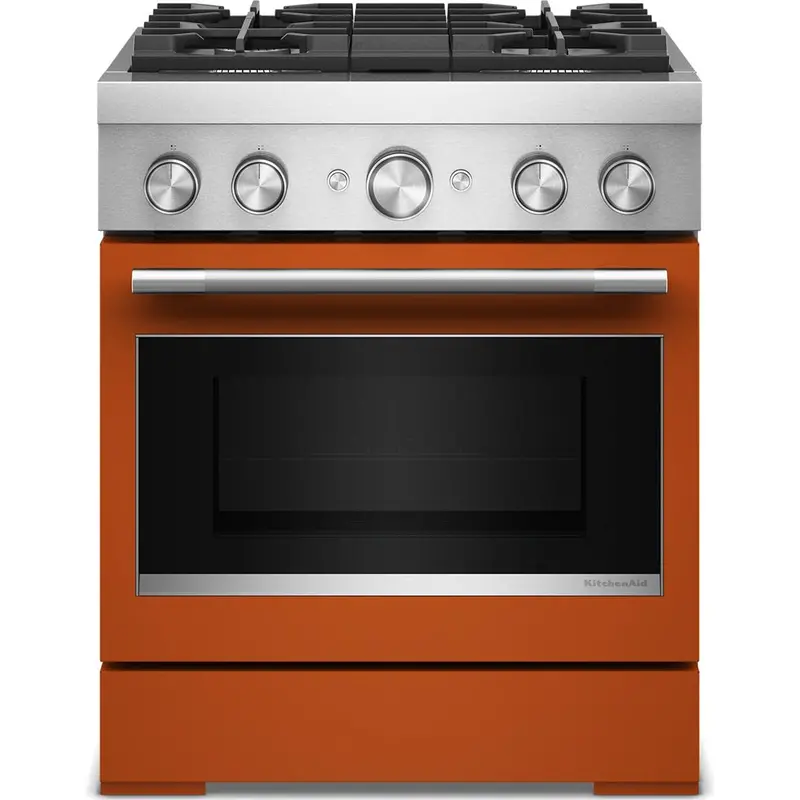 Kitchenaid 30" Freestanding Dual-Fuel Commercial-Style Range – Kfds930Ssc 1
